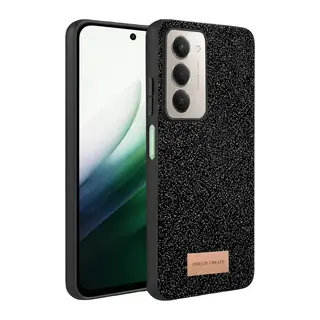 Redmi 15 4G Bright Simli Kapak - Siyah