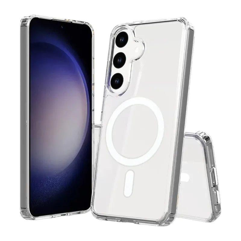 Samsung Galaxy S26 Magneticsafe Şeffaf Silikon - Şeffaf