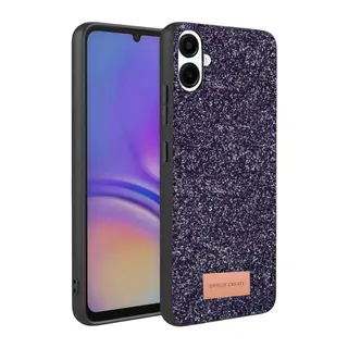 Samsung Galaxy A07 4G Bright Simli Kapak - Derin Mor