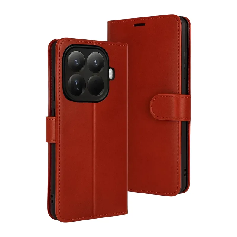Mi 15T Pro Trend S Plus Kapaklı Kılıf - Kırmızı