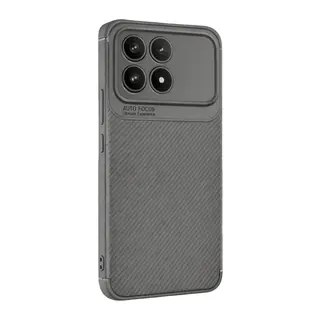 Poco F8 Pro Auto Focus Karbon Kapak - Gri