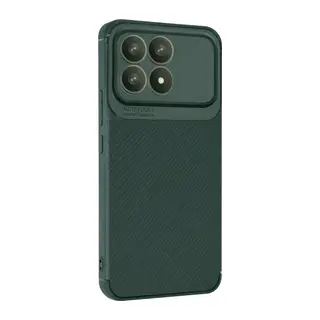 Poco F8 Pro Auto Focus Karbon Kapak - Koyu Yeşil