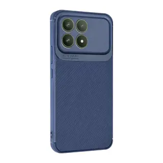 Poco F8 Pro Auto Focus Karbon Kapak - Lacivert