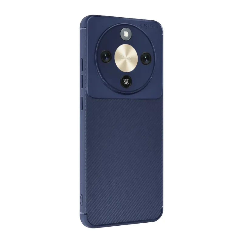 Huawei Honor Magic 8 Lite Auto Focus Karbon Kapak - Lacivert
