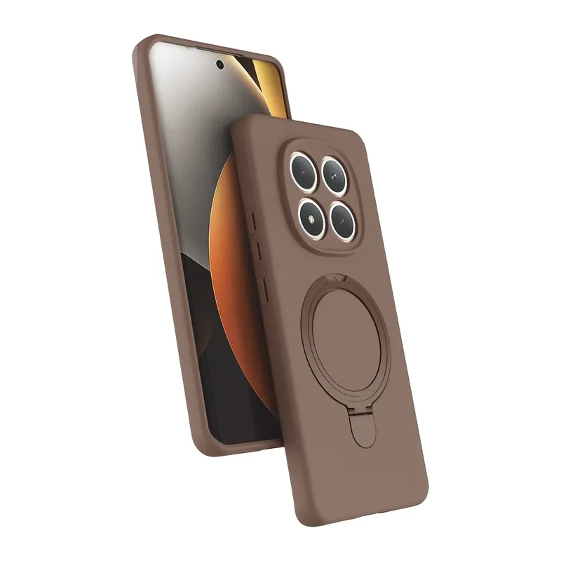 Redmi Note 15 Pro 5G Regal Magsafe Standlı Kapak - Çöl Titanyum