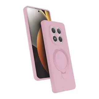 Redmi Note 15 4G Regal Magsafe Standlı Kapak - Açık Pembe