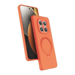 Redmi Note 15 4G Regal Magsafe Standlı Kapak - Turuncu