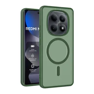 Redmi Note 15 Pro Plus 5G Jota Magsafe Kapak - Koyu Yeşil