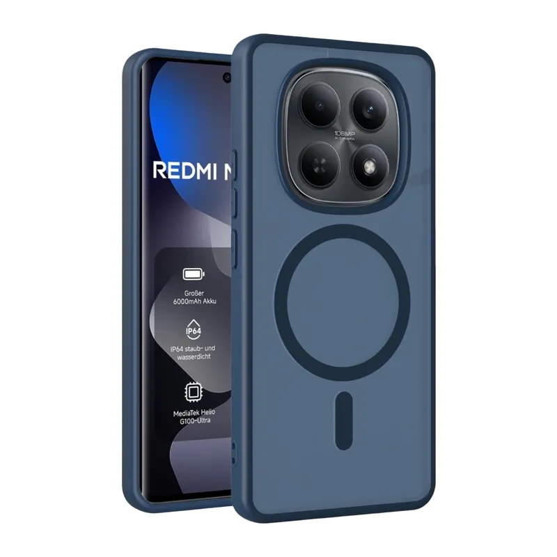 Redmi Note 15 Pro Plus 5G Jota Magsafe Kapak - Lacivert
