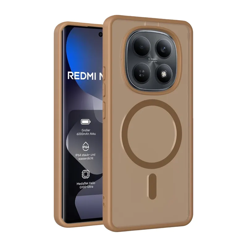 Redmi Note 15 Pro Plus 5G Jota Magsafe Kapak - Çöl Titanyum