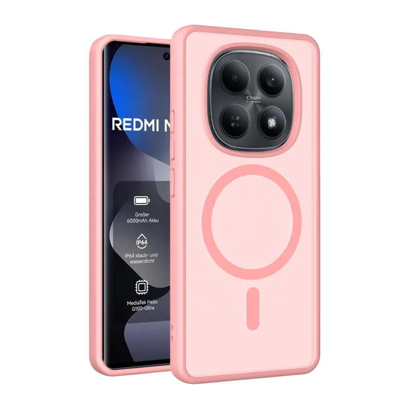 Redmi Note 15 4G Jota Magsafe Kapak - Pudra