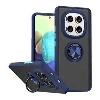 Redmi Note 15 Pro 5G Montreal Yüzüklü Silikon Kapak - Lacivert