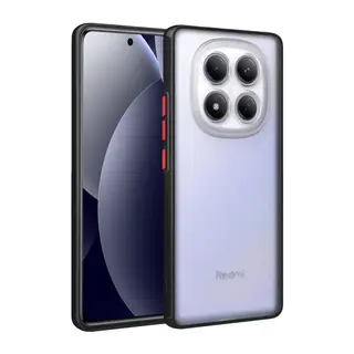 Redmi Note 15 Pro 4G Montreal Silikon Kapak - Siyah