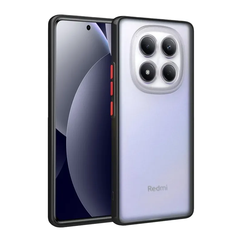 Redmi Note 15 Pro 4G Montreal Silikon Kapak - Siyah
