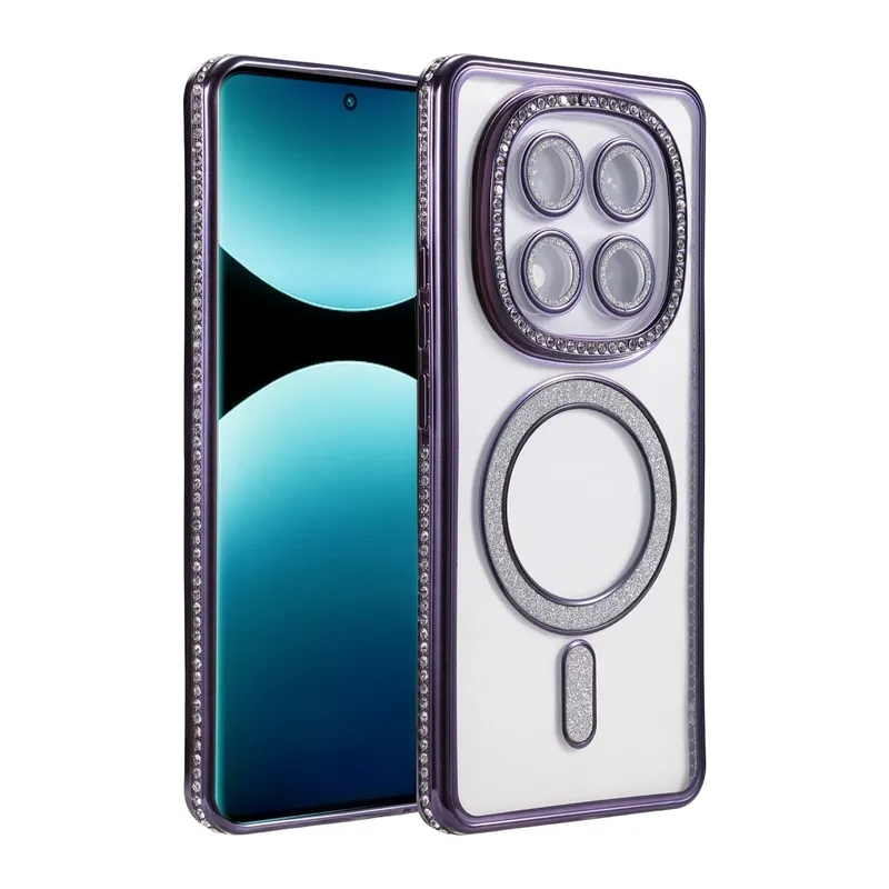 Redmi Note 15 Pro 5G Joke Simli Magneticsafe Kılıf - Derin Mor