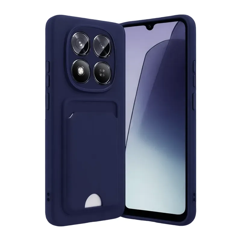 Redmi Note 15 Pro 4G Kelvin Kartvizitli Silikon - Lacivert
