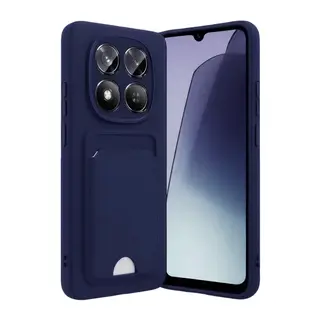 Redmi Note 15 4G Kelvin Kartvizitli Silikon - Lacivert