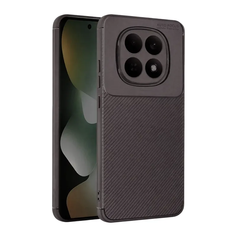 Redmi Note 15 Pro 5G Auto Focus Karbon Kapak - Gri
