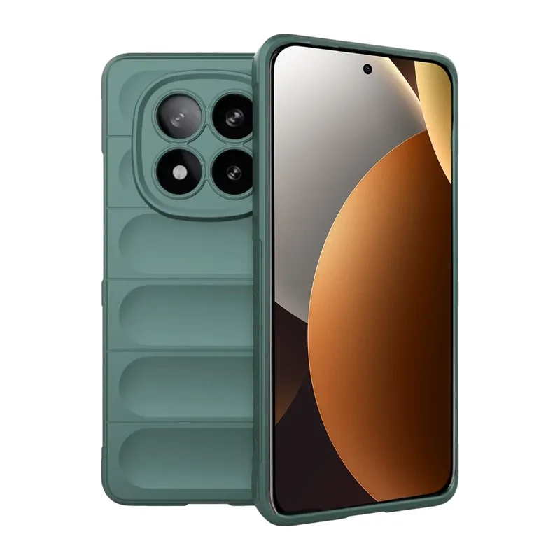 Redmi Note 15 Pro 5G Optimum Silikon - Koyu Yeşil