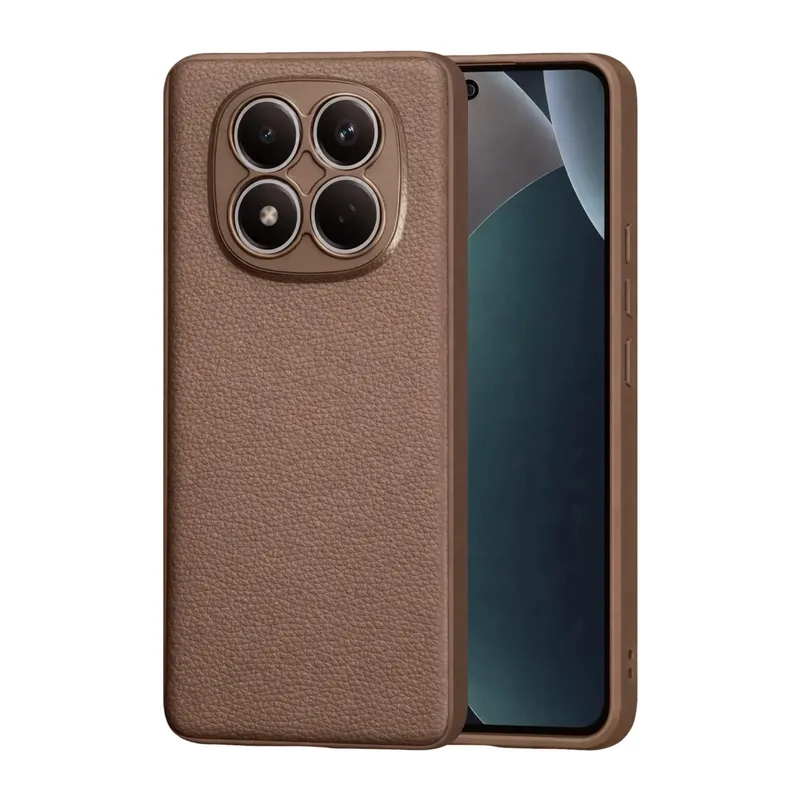 Redmi Note 15 Pro Plus 5G Thermax Silikon Kılıf - Kahverengi