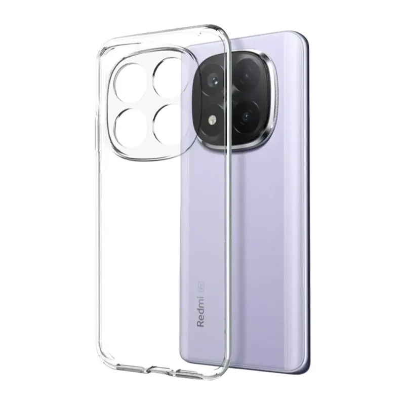 Redmi Note 15 Pro 4G Lüx Şeffaf Silikon - Şeffaf