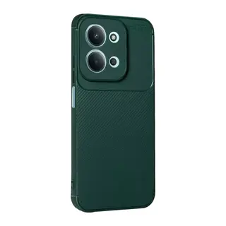 Redmi 15C 5G Auto Focus Karbon Kapak - Koyu Yeşil