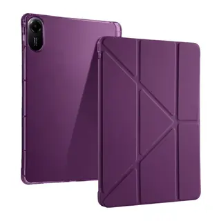 Redmi Pad 2 Kalemlikli Mars Tablet Kılıfı - Mürdüm