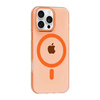 iPhone 16 Pro Max PC Blank Magsafe Kapak - Turuncu