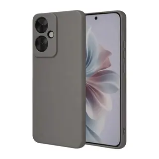 Reno 11F Kılıf First Silikon - Gri