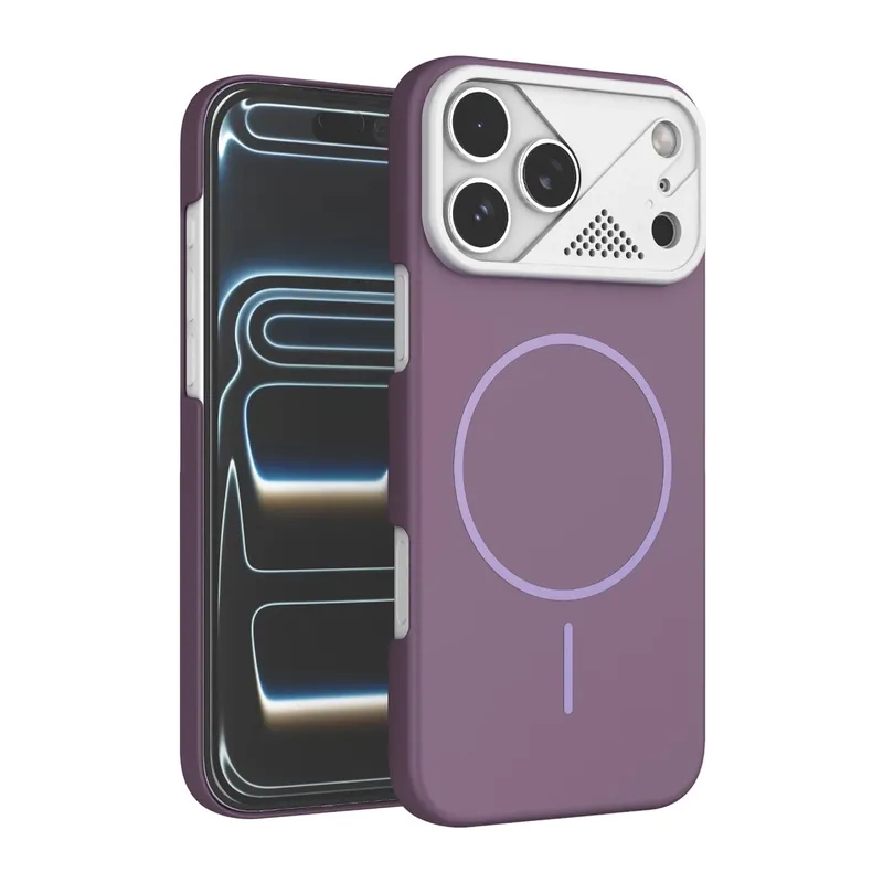 iPhone 17 Pro Max/18 Pro Max Export Magsafe Kapak - Mor