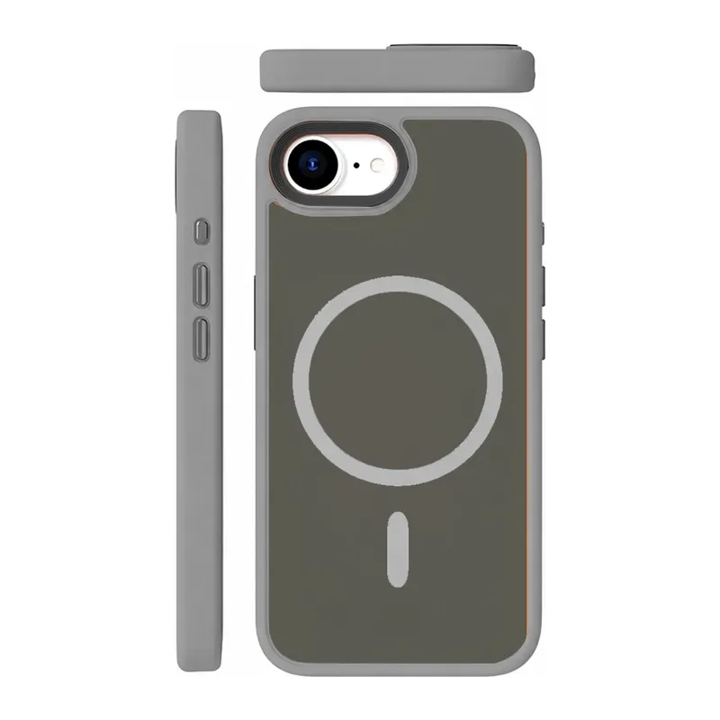 iPhone 17E Megane Magsafe Kapak - Titan Gri