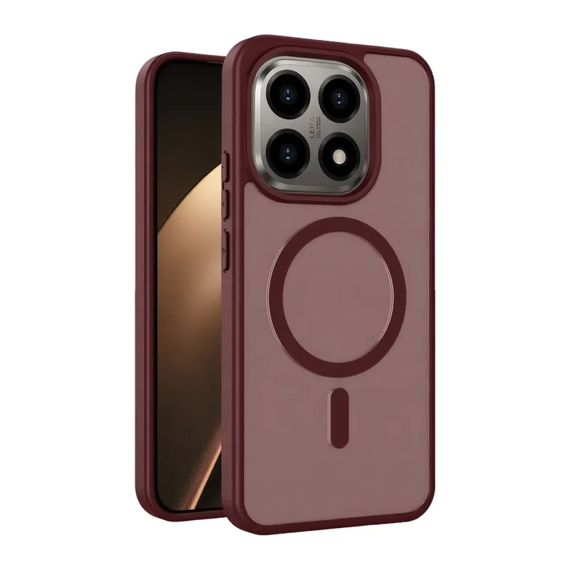 Mi 15T Jota Magsafe Kapak - Bordo