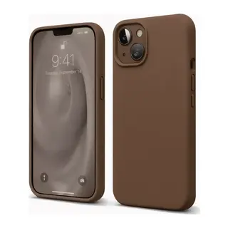 iPhone 14 Kılıf First Silikon - Kahverengi