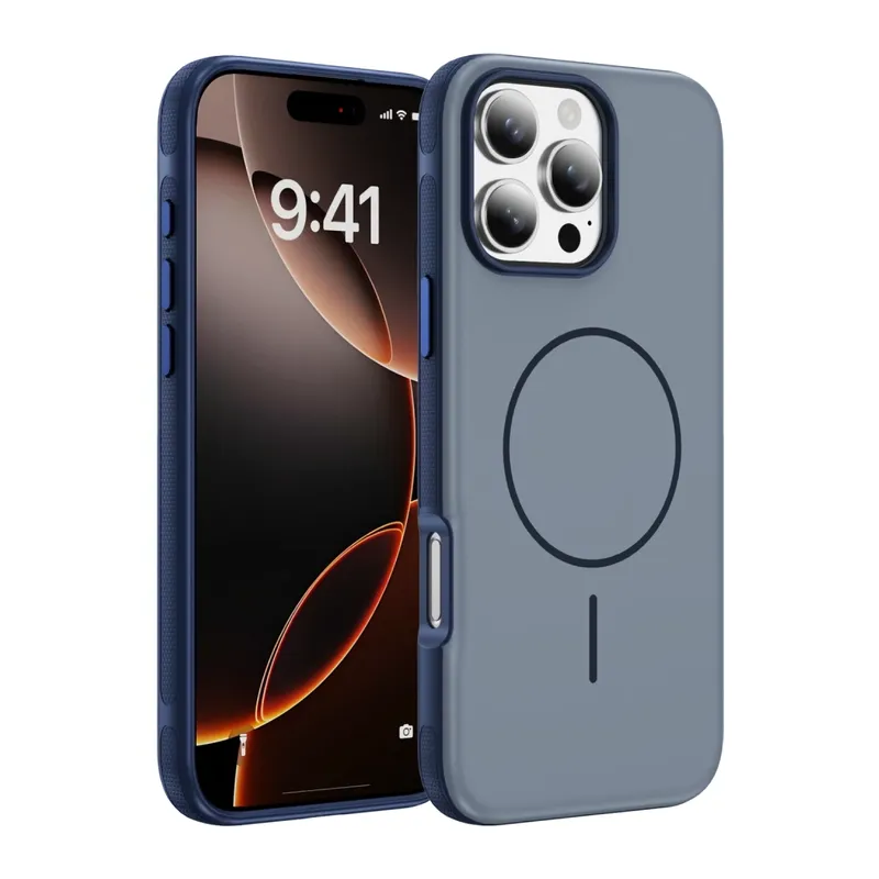 iPhone 16 Pro Max Neksa Magsafe Kapak - Lacivert