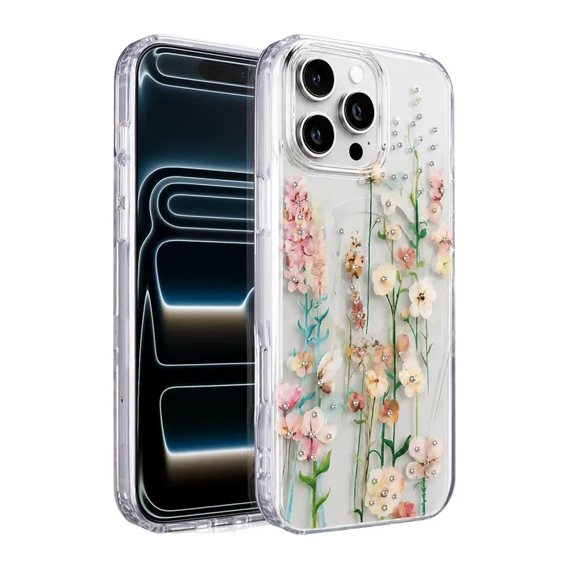 iPhone 16 Pro Max Desina Magsafe Kapak - Desen 1