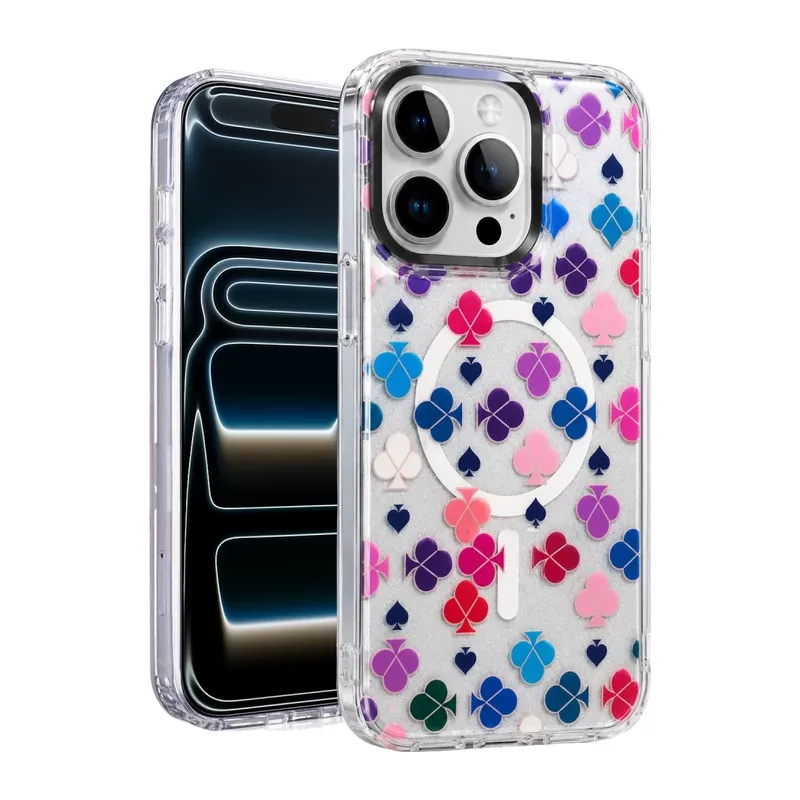 iPhone 16 Pro Max Desina Magsafe Kapak - Desen 3
