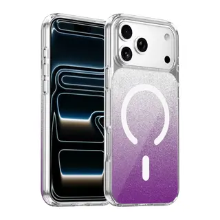 iPhone 17 Pro/18 Pro Sora Simli Magsafe Kapak - Mor