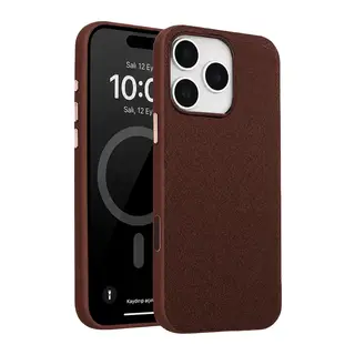 iPhone 16 Pro Max Vero Magsafe Kapak - Kahverengi
