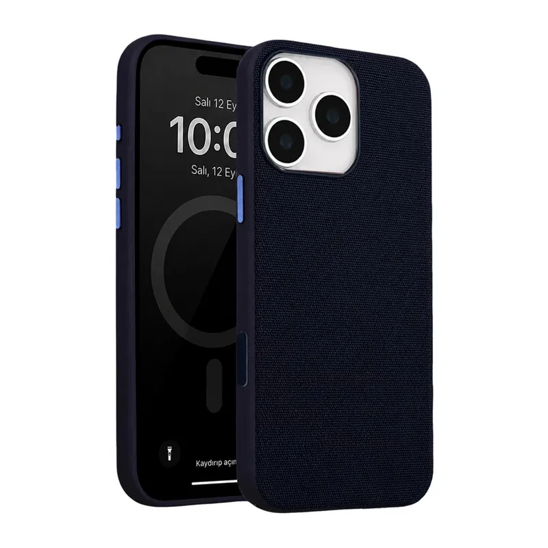 iPhone 16 Pro Max Vero Magsafe Kapak - Mavi