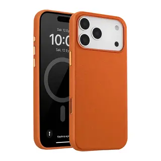 iPhone 17 Pro Max/18 Pro Max Vero Magsafe Kapak - Turuncu