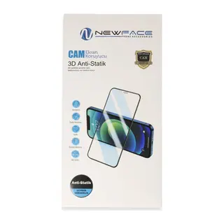 Huawei Honor 600 Lite 3D Antistatik Cam Ekran Koruyucu - Şeffaf