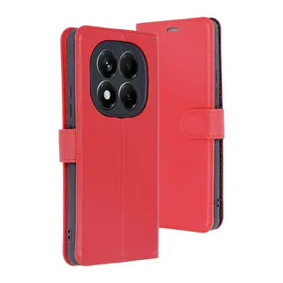 Redmi Note 15 Pro 5G Trend S Plus Kapaklı Kılıf - Kırmızı