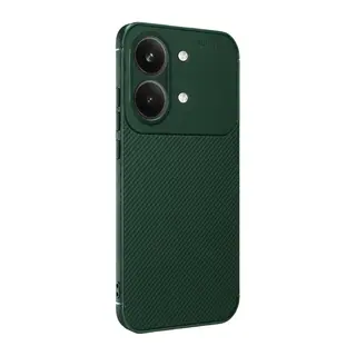 Poco X8 Pro Max Auto Focus Karbon Kapak - Koyu Yeşil