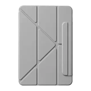 iPad 2025 10.9 10.Nesil (A16) Edz Manyetik Standlı Tablet Kılıfı - Gri
