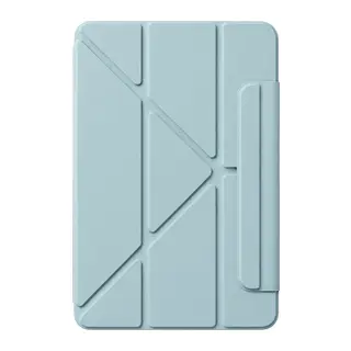 iPad 2025 10.9 10.Nesil (A16) Edz Manyetik Standlı Tablet Kılıfı - Mavi