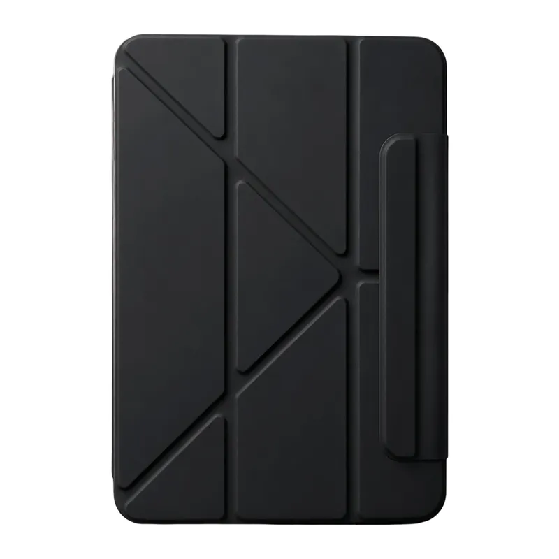 iPad 2025 10.9 10.Nesil (A16) Edz Manyetik Standlı Tablet Kılıfı - Siyah