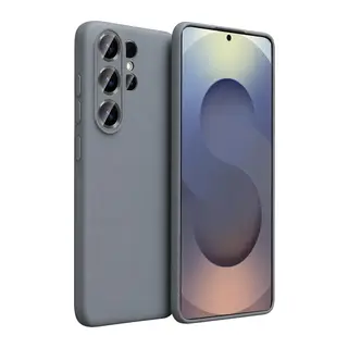 Samsung Galaxy S26 Ultra Nano içi Kadife Silikon - Gri