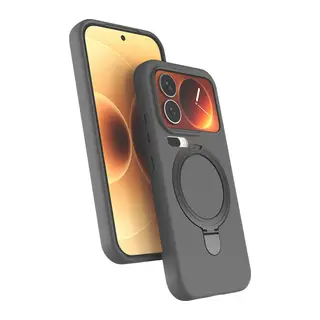 Mi 17 Pro Regal Magsafe Standlı Kapak - Titan Gri