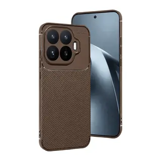 Mi 17T Auto Focus Karbon Kapak - Kahverengi