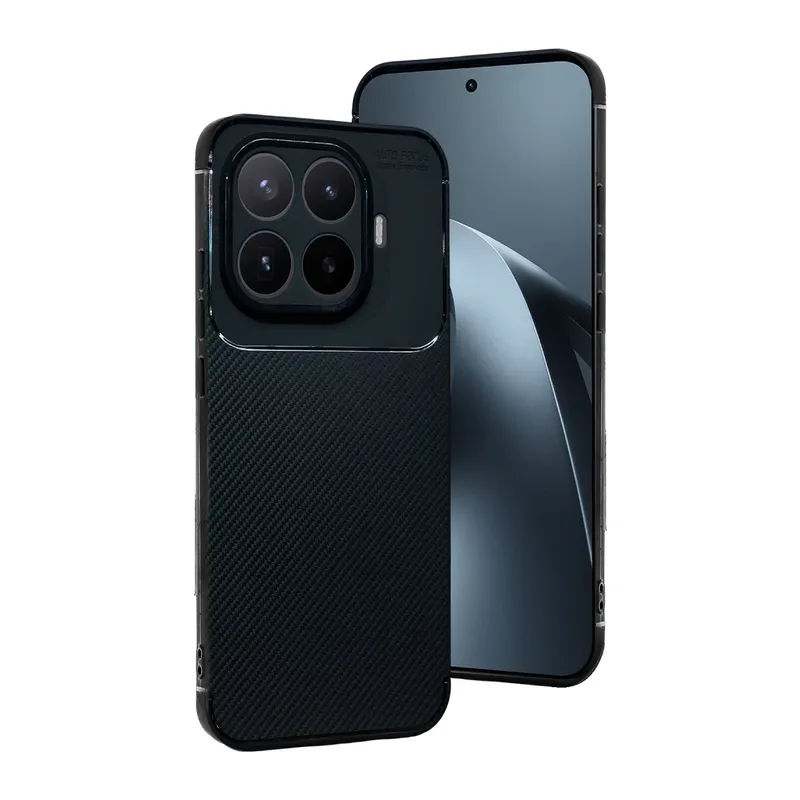 Mi 17T Pro Auto Focus Karbon Kapak - Siyah